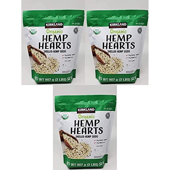 Kirkland Signature Organic Hemp Hearts Pack of 3