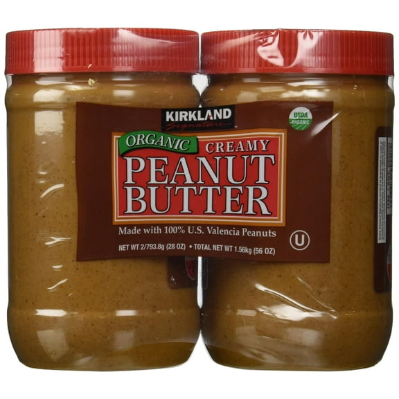 Kirkland Signature Organic Peanut Butter 2Count, 28 Oz