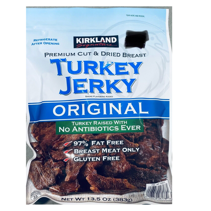 Kirkland Signature PREMIUM CUT Original Turkey Jerky Premium Breast 13.