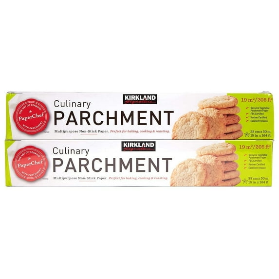 Kirkland Signature Parchment Paper, 15 in x 164 ft, 2 Count
