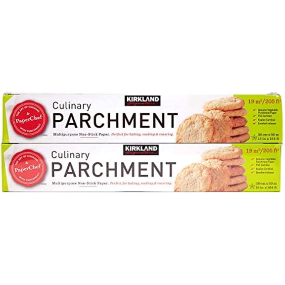 Kirkland Signature Parchment Paper 2-Pack, 2 Count, White
