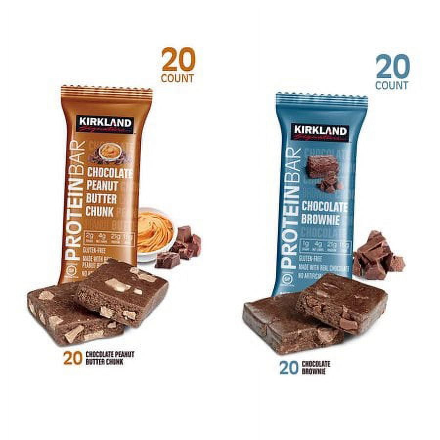 Kirkland Signature Protein Bars, Chocolate Peanut Butter Chunk (20