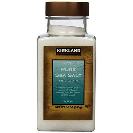 Kirkland Signature Pure Sea Salt, 30 Ounce