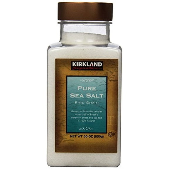 Kirkland Signature Pure Sea Salt, 30 Ounce