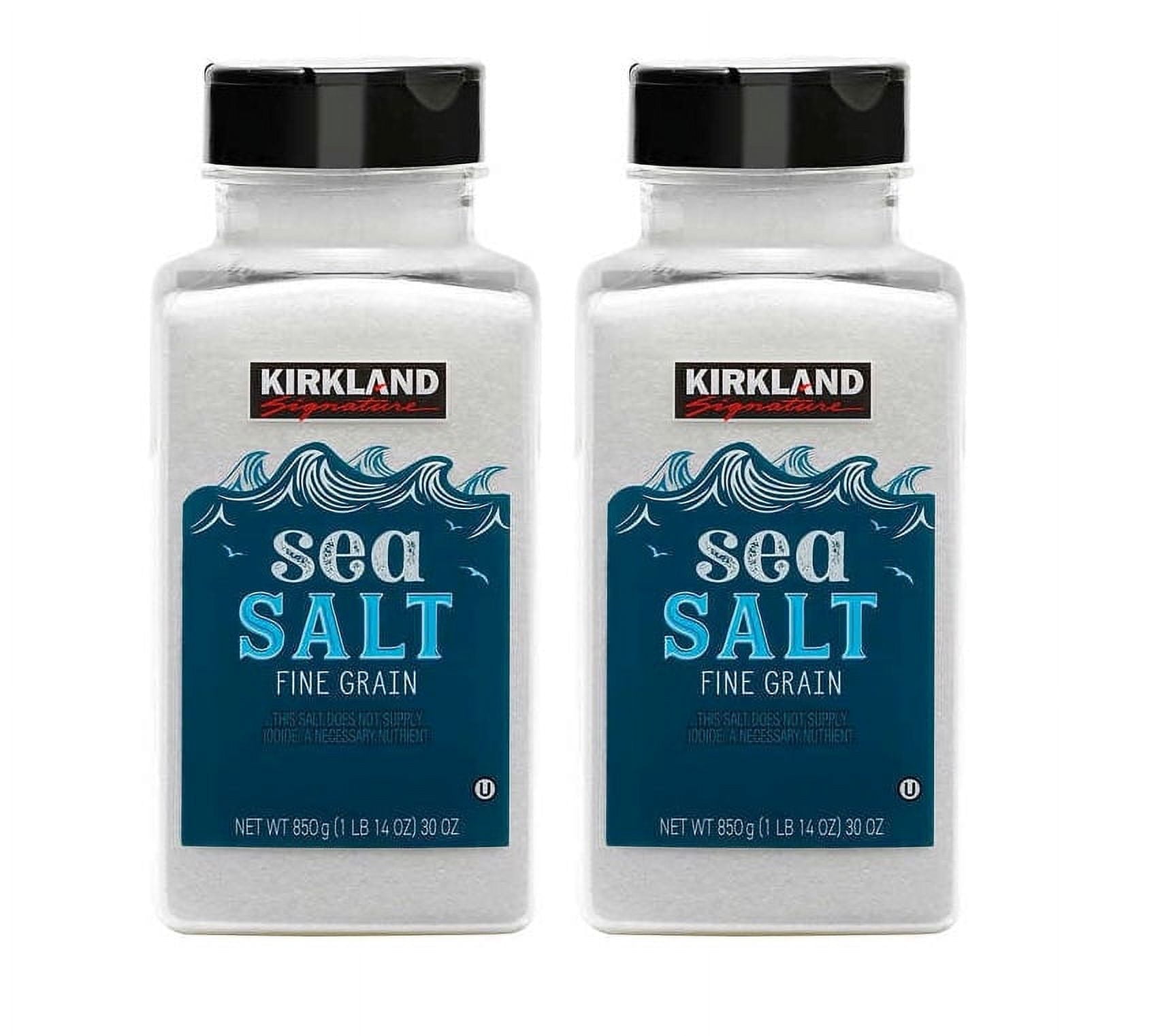 Kirkland Signature Pure Sea Salt, 30 oz 2PK