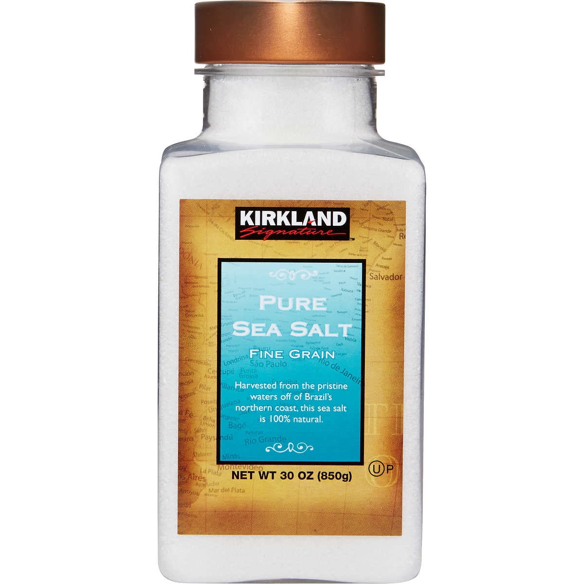 Kirkland Signature Pure Sea Salt 30 oz Walmart