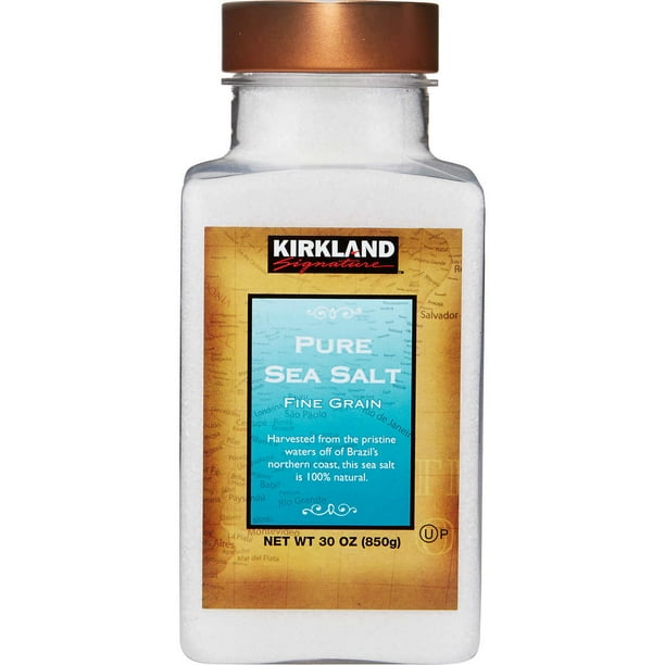 Kirkland Signature Pure Sea Salt, 30 oz