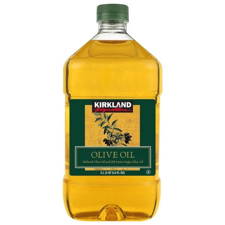 KIRKLAND Signature Refined Olive Oil, 15% Extra Virgin, Cooking