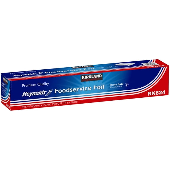 Kirkland Signature Reynolds Foodservice Foil HD, 18 in x 500ft