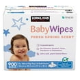 Kirkland Signature Scented Baby Wipes, 900count