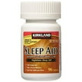 Kirkland Signature Adult Sleep Aid 25 mg, FastActing 96 Tablets