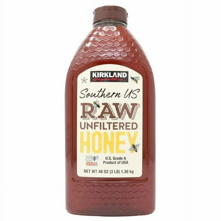 Kirkland Signature Southern US Raw Unfiltered Honey, 48 Ounce