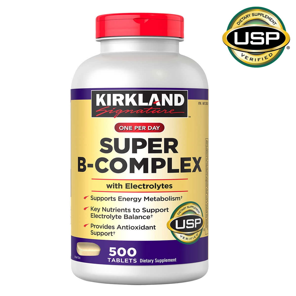 Kirkland Signature Super with Electrolytes, Vitamin C, Energy