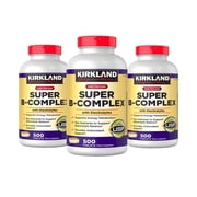 3 Pack | Kirkland Signature Super B-Complex With Electrolytes, 500 Tablets