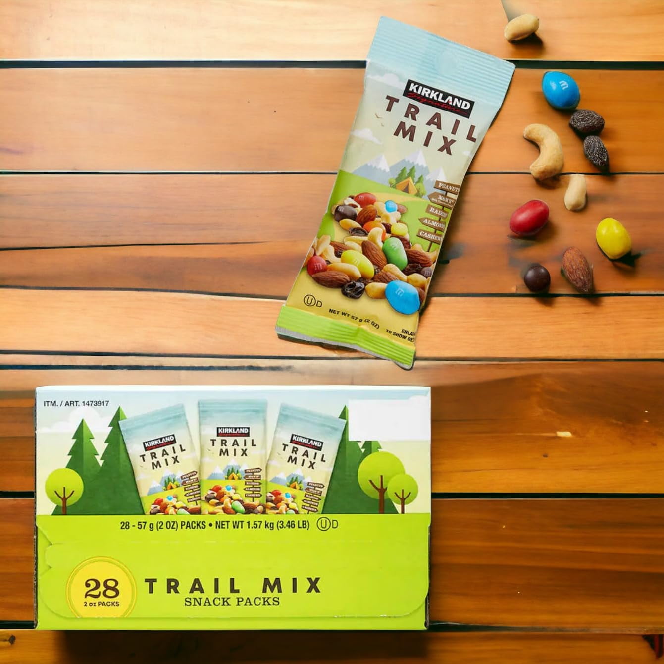 値下げ　クリテックス　キャンディーセット Kirkland Signature Trail Mix Snack Packs, 2 oz, 28-count - Walmart.com