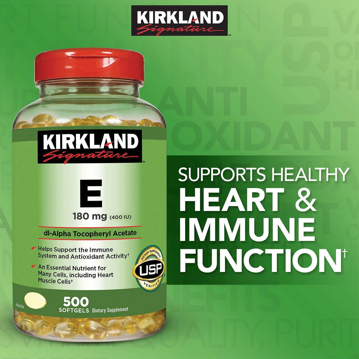 Kirkland Vitamins from USA