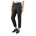 thumbnail image 1 of Kirkland Signature Women's Comfort Pants (Black Heather, Small), 1 of 2