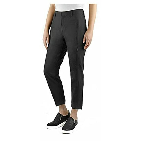 Kirkland Signature Women's Comfort Pants (Black Heather, Small)