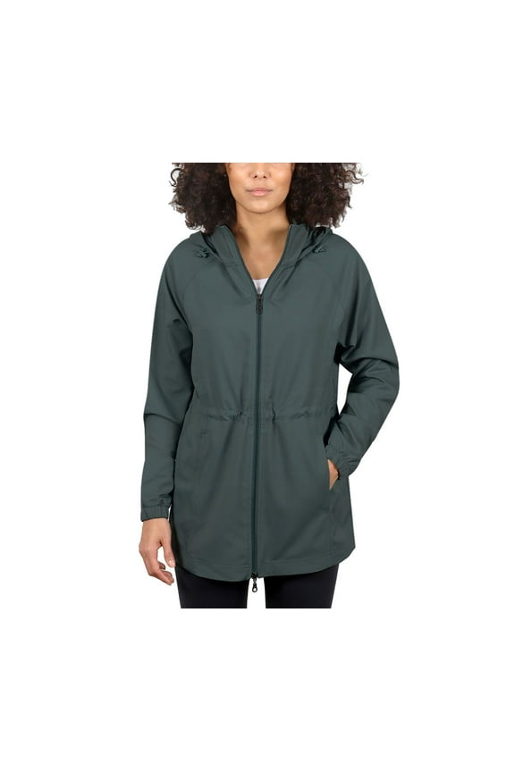 Women's Sz XS Ladies' Anorak Jacket Green