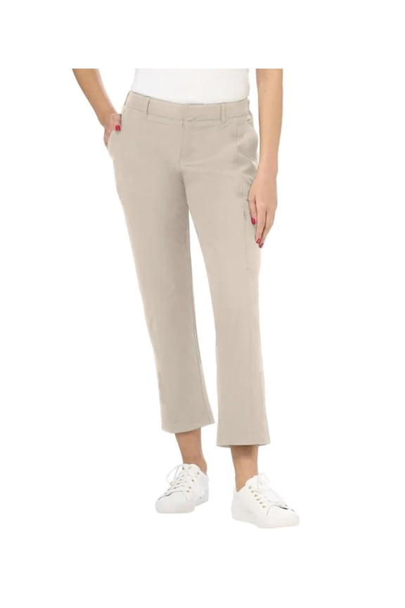 Women's Travel Pant (US, Numeric, 10, Regular, Regular, Tan)