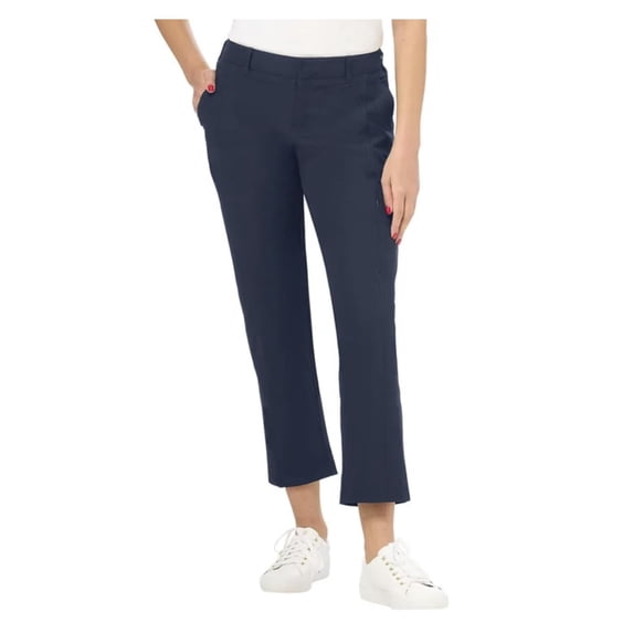 Kirkland Signature Women's Travel Pant, Navy (Blue), 16