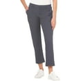 thumbnail image 1 of Kirkland Signature Women's Travel Pant - Utility Pocket - Elastic Waistband (Gray, 8), 1 of 1