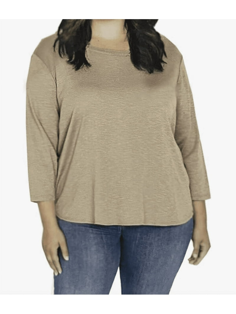 希少 TENDERLOIN T-WORK SHT SLUB S/S Msize Kirkland Signature Womens Cotton Slub Tee T-Shirt 3/4 Sleeve