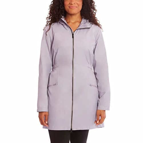 Kirkland Signature Womens Hooded Windbreaker Rain Jacket;Medium ...