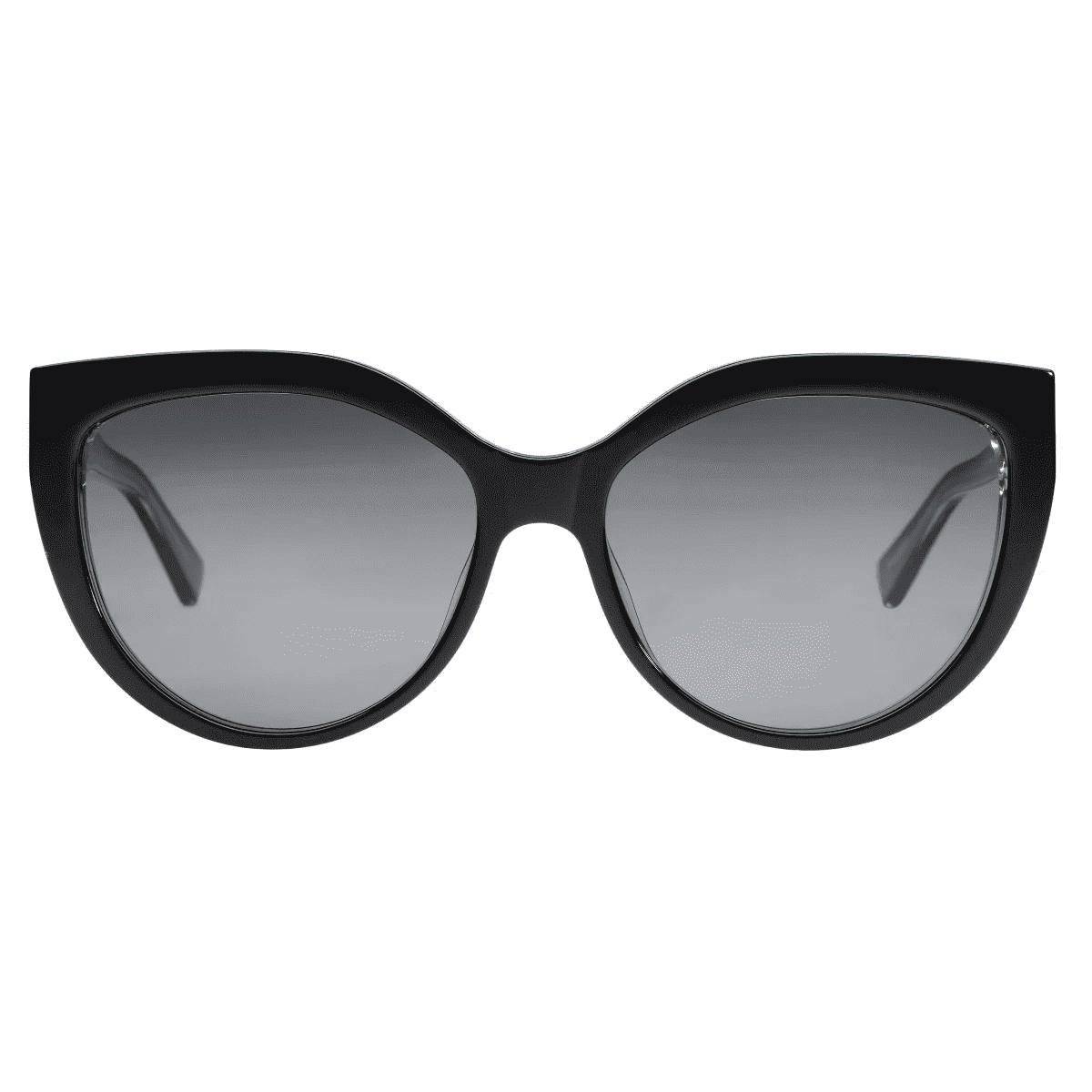 Kirkland Women's Cateye KS17 M49 Black Crystal Smoke Grey