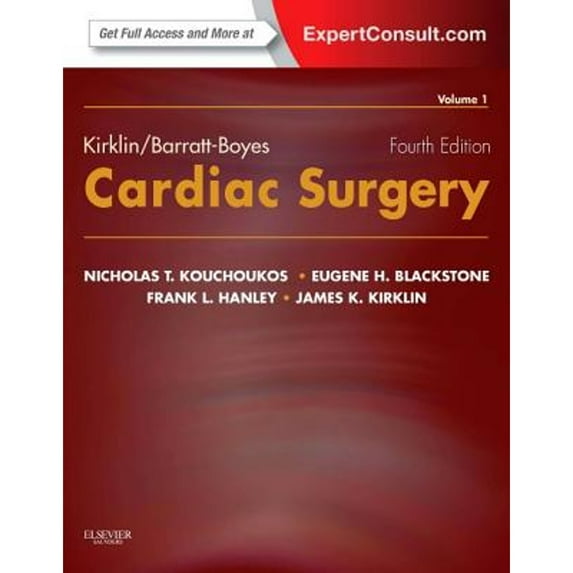 Pre-Owned Kirklin/Barratt-Boyes Cardiac Surgery: Expert Consult - Online and Print (2-Volume Set), 4e Hardcover