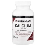 Kirkman Labs Calcium With Vitamin D3, 120 Capsules