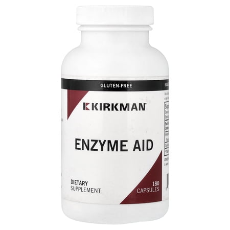 Kirkman Labs Enzyme Aid, 180 Capsules