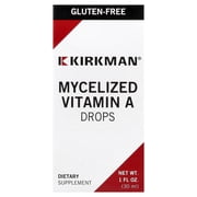 Kirkman Labs Mycelized Vitamin A Drops, 1 fl oz 30 ml