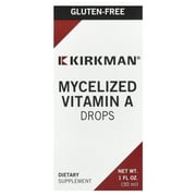 Kirkman Labs Mycelized Vitamin A Drops, 1 fl oz 30 ml