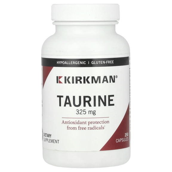 Kirkman Labs Taurine, 325 mg, 250 Capsules