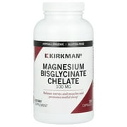 Kirkman Labs Magnesium Bisglycinate Chelate, 100 mg, 250 Capsules