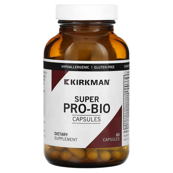 Kirkman Labs Super Pro-Bio, 60 Capsules