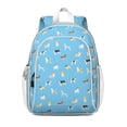 thumbnail image 1 of Kirky Hasky Dalmatian Backpack for School,Cute School Bag,Schoolbag with Adjustable Shoulder Straps & Padded Back,15"x11.42"x5.5", 1 of 6