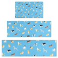 thumbnail image 1 of Kirky Hasky Dalmatian Kitchen Rugs Sets Of 3,Kitchen Runner Rugs Non Skid Washable,Decorative Kitchen Floor Mats for Kitchen,Sink,Laundry,17"x30"+ 17"x47" + 17"x59", 1 of 6