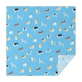 thumbnail image 1 of Kirky Hasky Dalmatian Square Tablecloth,Waterproof Square Table Cover,Wipeable Spillproof Washable Table Cover for Home Kitchen Party Decor 42"X42"(107x107cm), 1 of 6