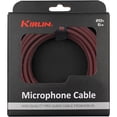 thumbnail image 1 of Kirlin XLR Male To XLR Female Microphone Cable - Black And Red Woven Jacket 20 ft., 1 of 2