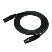 Kirlin XLR Male to XLR Female Microphone Cable (50 Feet, Black)