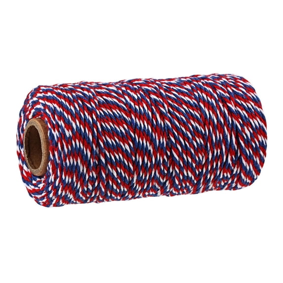 Kironypik 2mm Sewing Thread Sock Clothes Scarf Weaving Cotton Spool 100M Sewing Accessory No.15