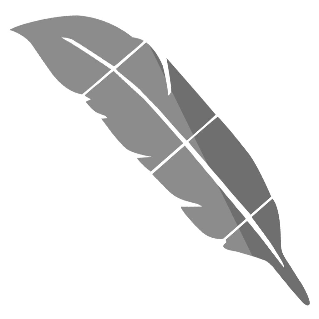 Kironypik Feather Plume 3D Mirror Wall Sticker home decor Living Room