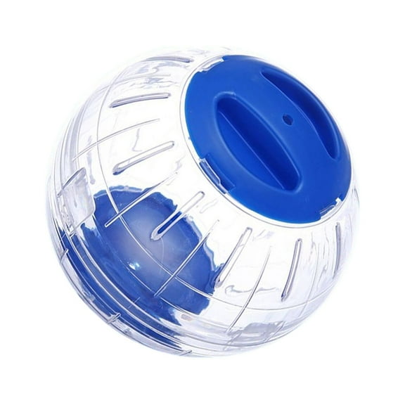 Kironypik Mini Pet Exercise Ball Toy Small Animals Grounder Pets Sport Training Toys Running Gaming Supply Home Indoor Yard Blue