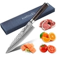 thumbnail image 1 of Kirosaku Premium Damascus Kitchen Knife 20cm - Extremely Sharp Kitchen Knife Made, 1 of 7