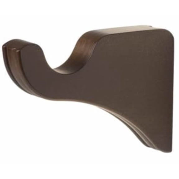 Kirsch Bracket - 3 ½" Projection Wood Trends - 1 3/8" - Coffee (#5611EG841)