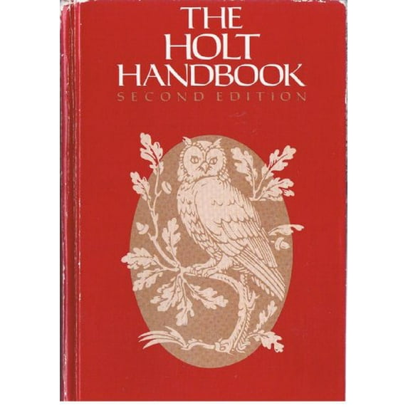 Pre-Owned The Holt Handbook (Hardcover) 0030217024 9780030217029