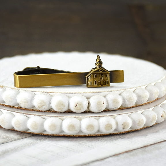 Kirtland Ohio Antique Gold Temple Tieclip by Ringmasters