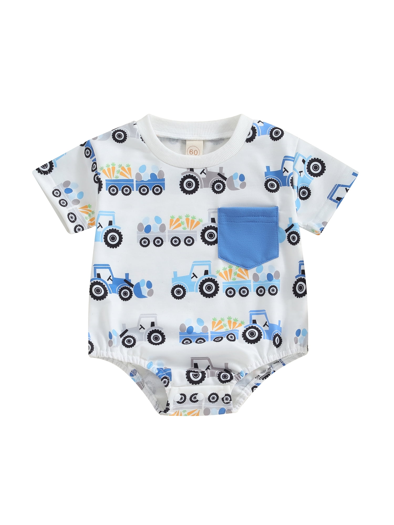 Little Treasure Baby Boy Cotton Bodysuits 3pk, Ladies Man, 0-3